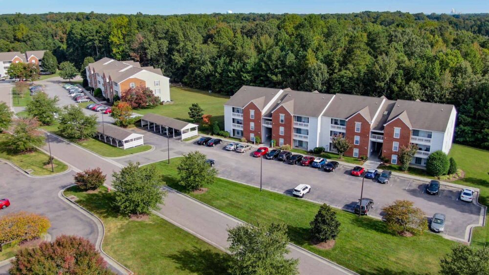 Bailey's Ridge Apartments aerial view