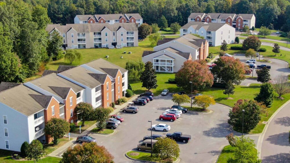 Bailey's Ridge Apartments aerial view